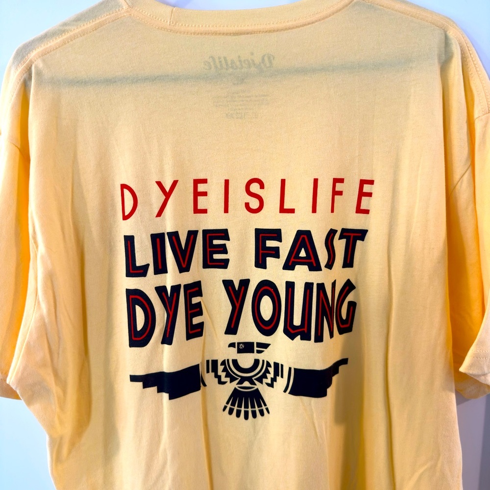 Dye is Life American Spirit T shirt size XL